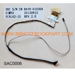 SAMSUNG LCD Cable สายแพรจอ RC410 RV408 RV410 RV411 RV412 RV415 RV420 / RV509 RV510 RV511 RV513 RV515 RV518 RV520   BA39-01030A